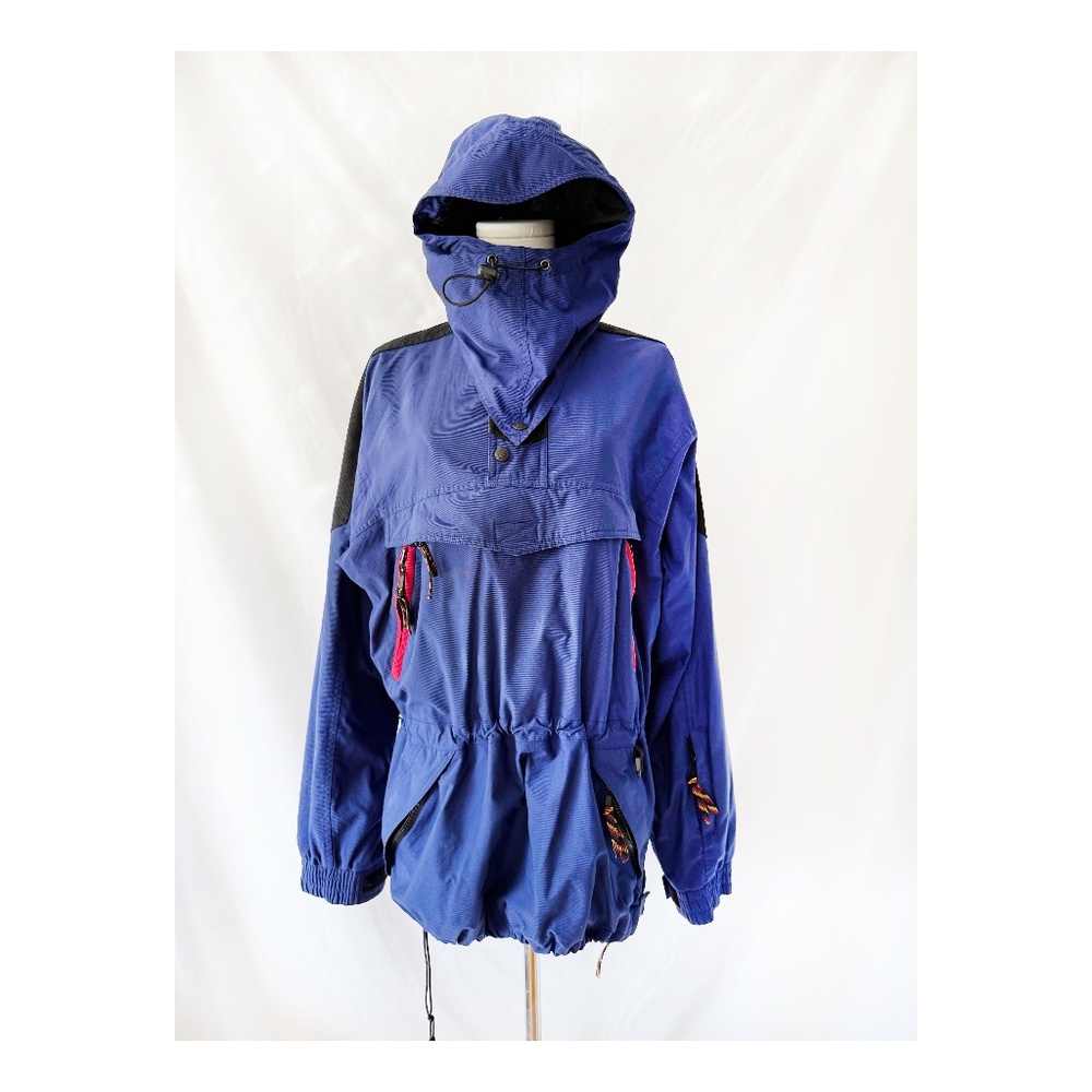Vntg 90s Slalom Sport Ski Parka Medium